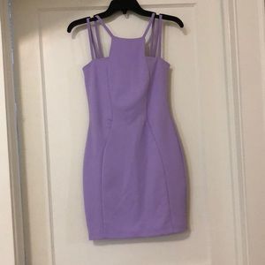Lavender Bodycon BooHoo Dress